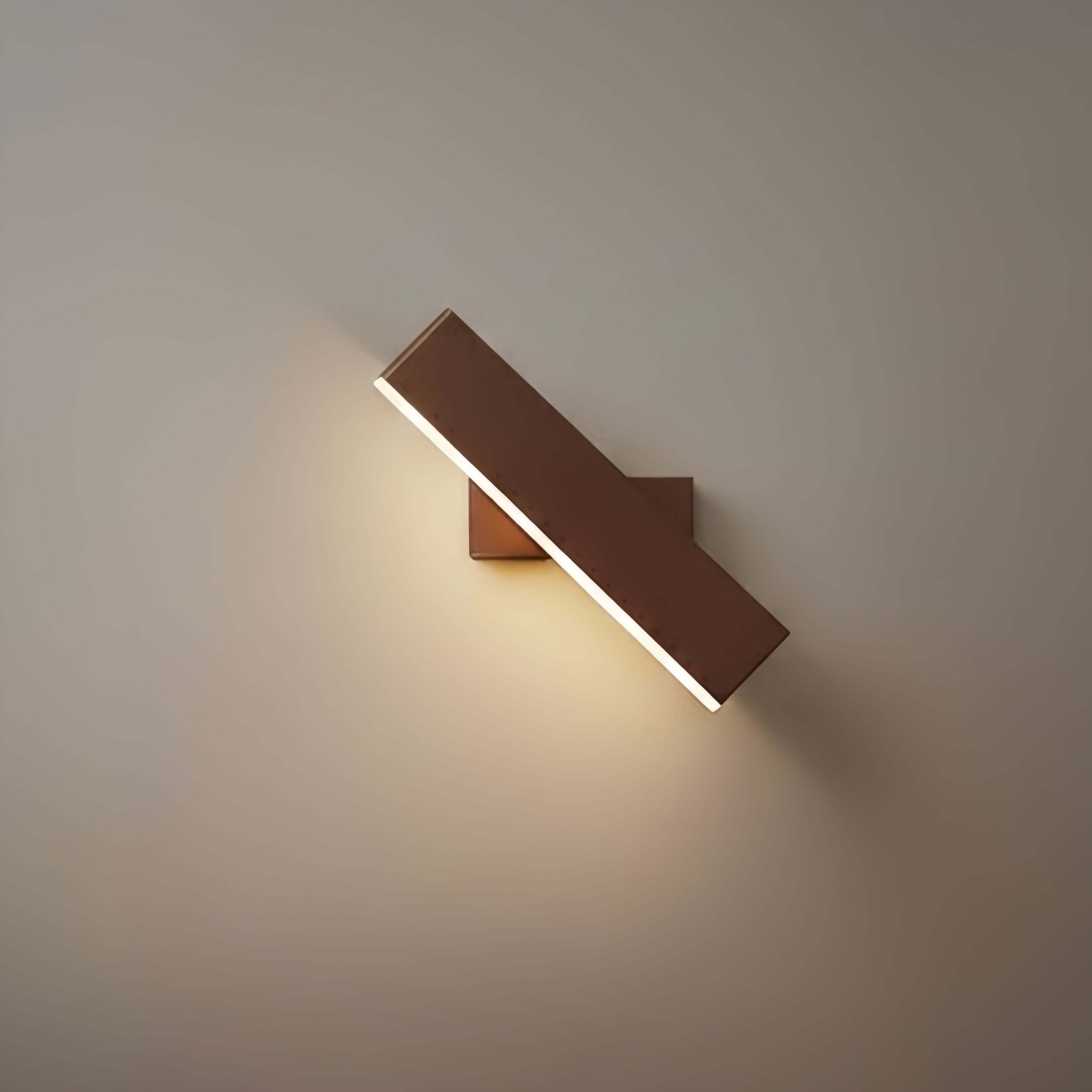 Arcato Modern Rectangular Wall Lamp for Bedroom